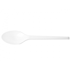 Vegware 6.5in recycled compostable CPLA spoon