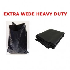 Black Heavy Duty Extra Wide Refuse Sack
